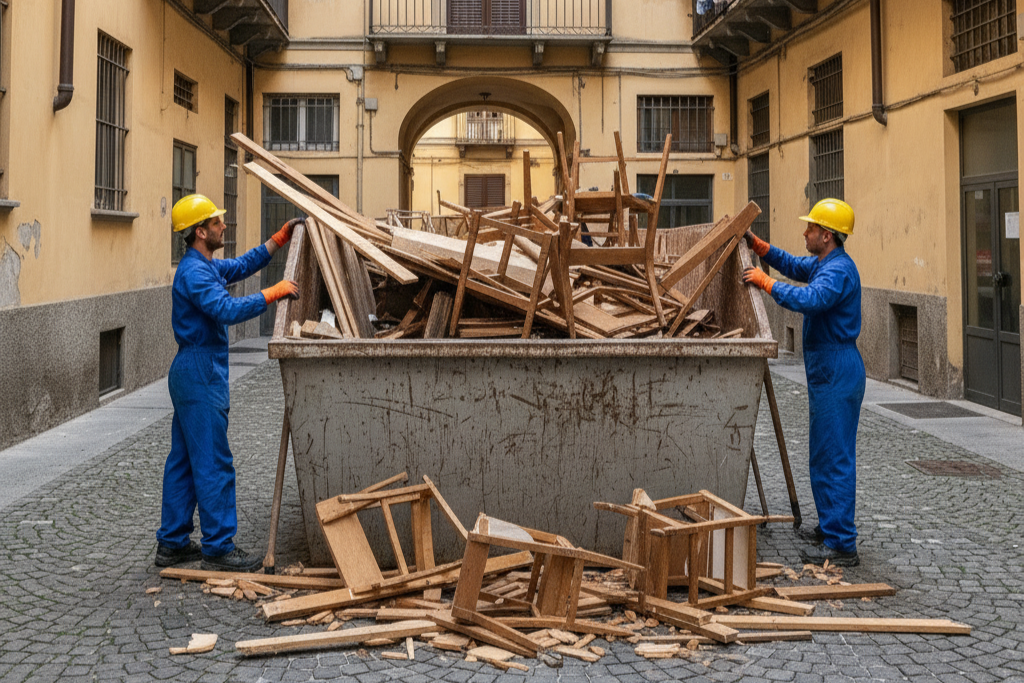 Dove portare i mobili vecchi a Milano?